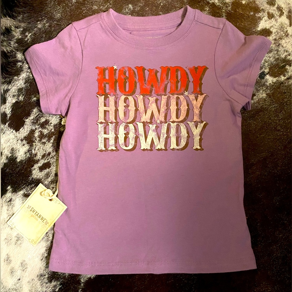 Girls Shyanne Howdy T Size 2T